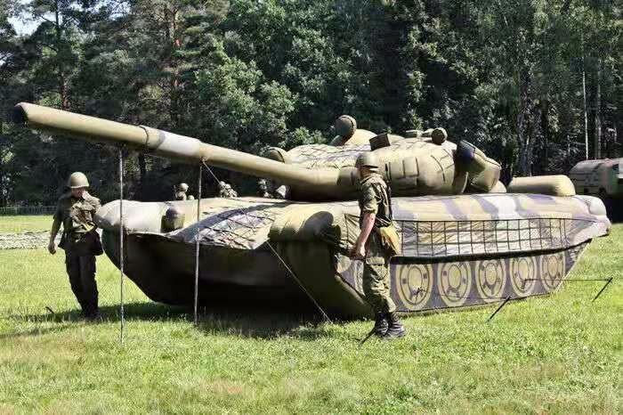 卢龙部队充气坦克