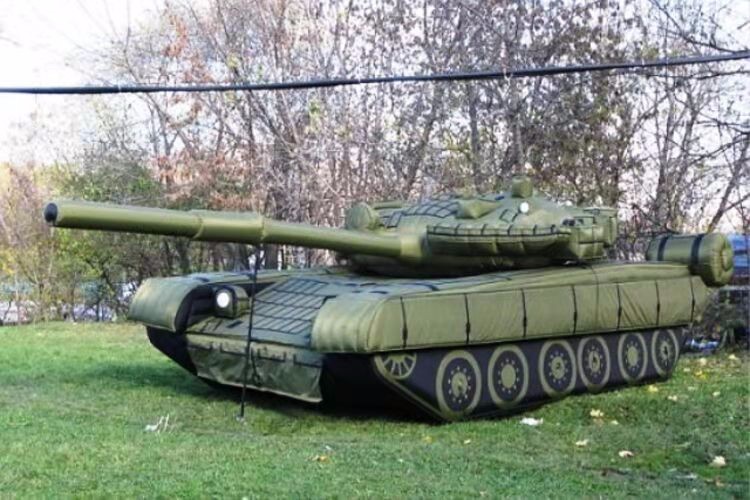 卢龙军用充气坦克